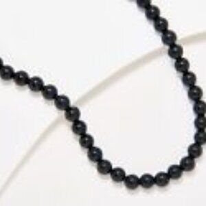 Affinity Gems Opaque Round Gemstone Beaded Necklace